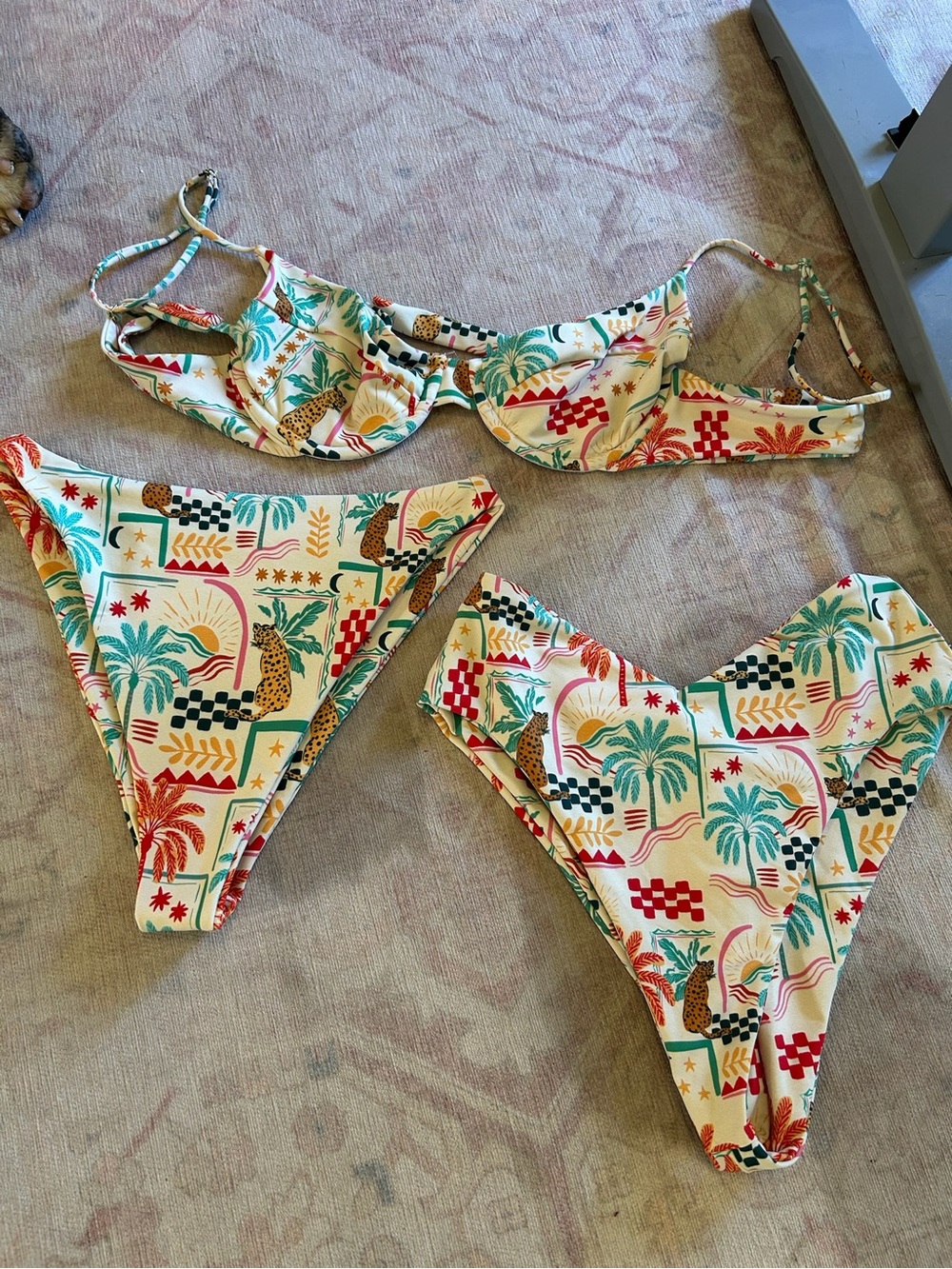 Skatie Three-Piece Bikini Set